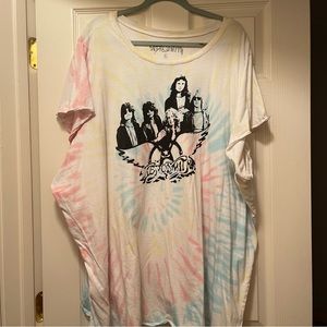 Aerosmith Tie Dye graphic tee by Torrid